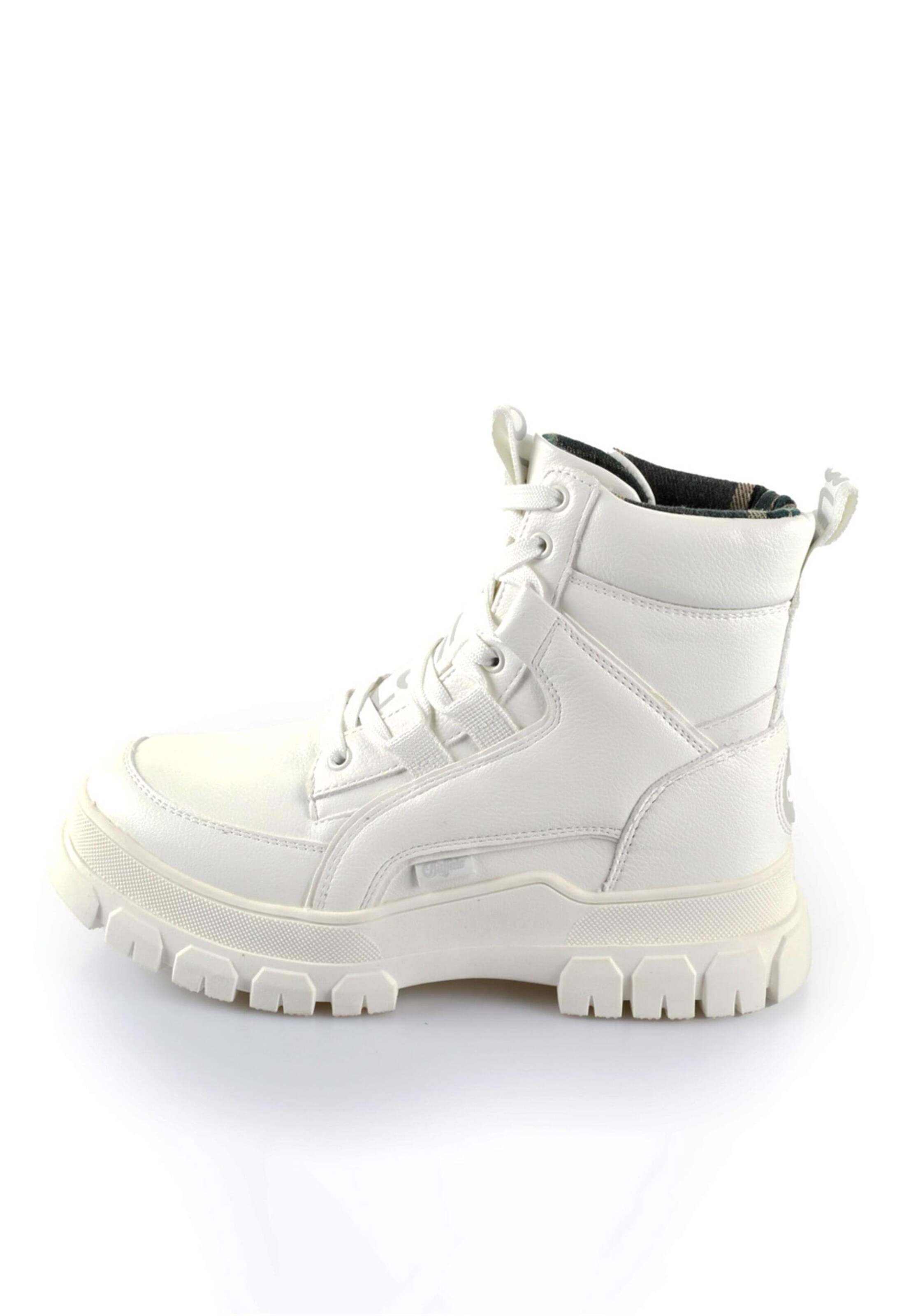 BUFFALO Veterlaarzen in Wit: voorkant