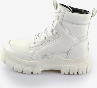 BUFFALO Schnürstiefel in weiß, Produktansicht