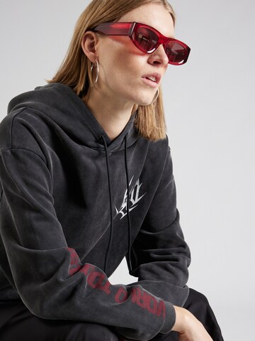HUGO Sweatshirt 'Dejanna' in Schwarz