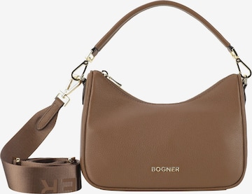 BOGNER Shoulder Bag 'Pontresina Lora' in Brown: front