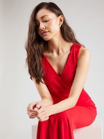 WAL G. - Vestido de noche 'BONNIE' en rojo