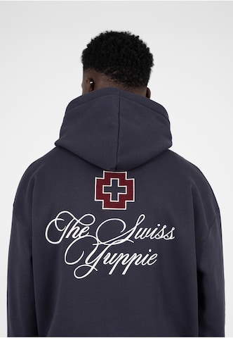 Prohibited Mikina 'The Swiss Yuppie' – šedá