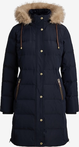 Lauren Ralph Lauren Pitkä talvitakki värissä sininen: etupuoli