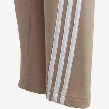 ADIDAS PERFORMANCE Slim fit Workout Pants in Beige