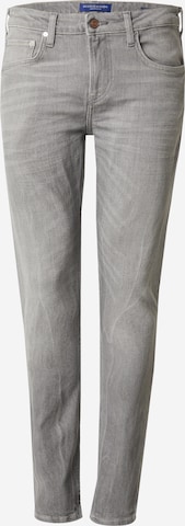 SCOTCH & SODA Slimfit Jeans in Grijs: voorkant