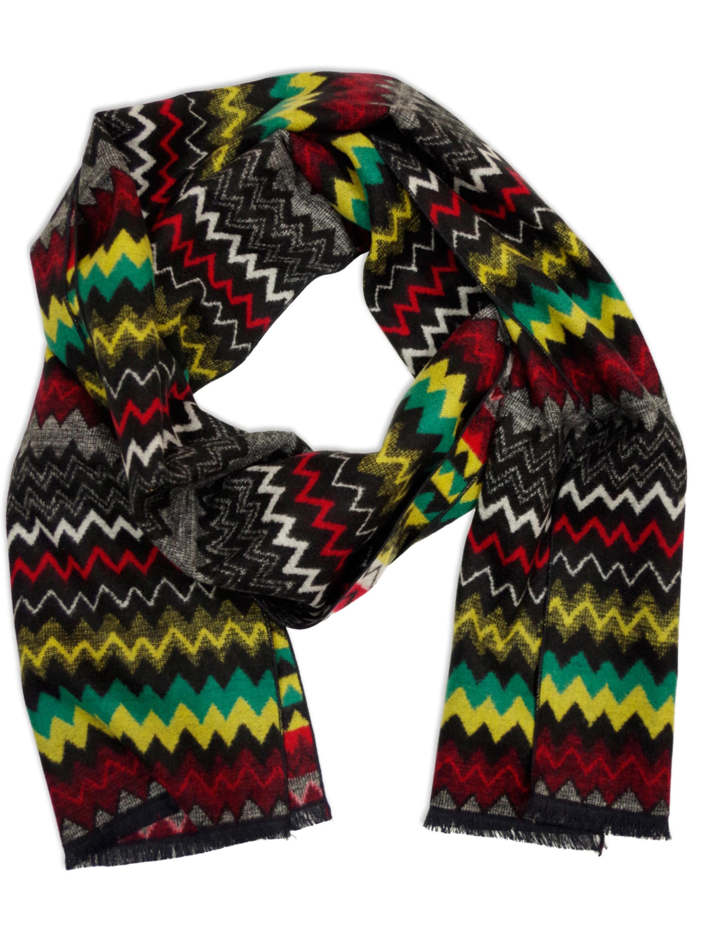 Posh Gear Sjaal 'Wave Classic' in Rood: voorkant