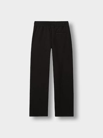 Burocs Wide leg Workout Pants 'Sweat Seam' in Black