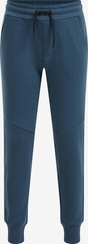 WE Fashion Tapered Hose in Blau: predná strana