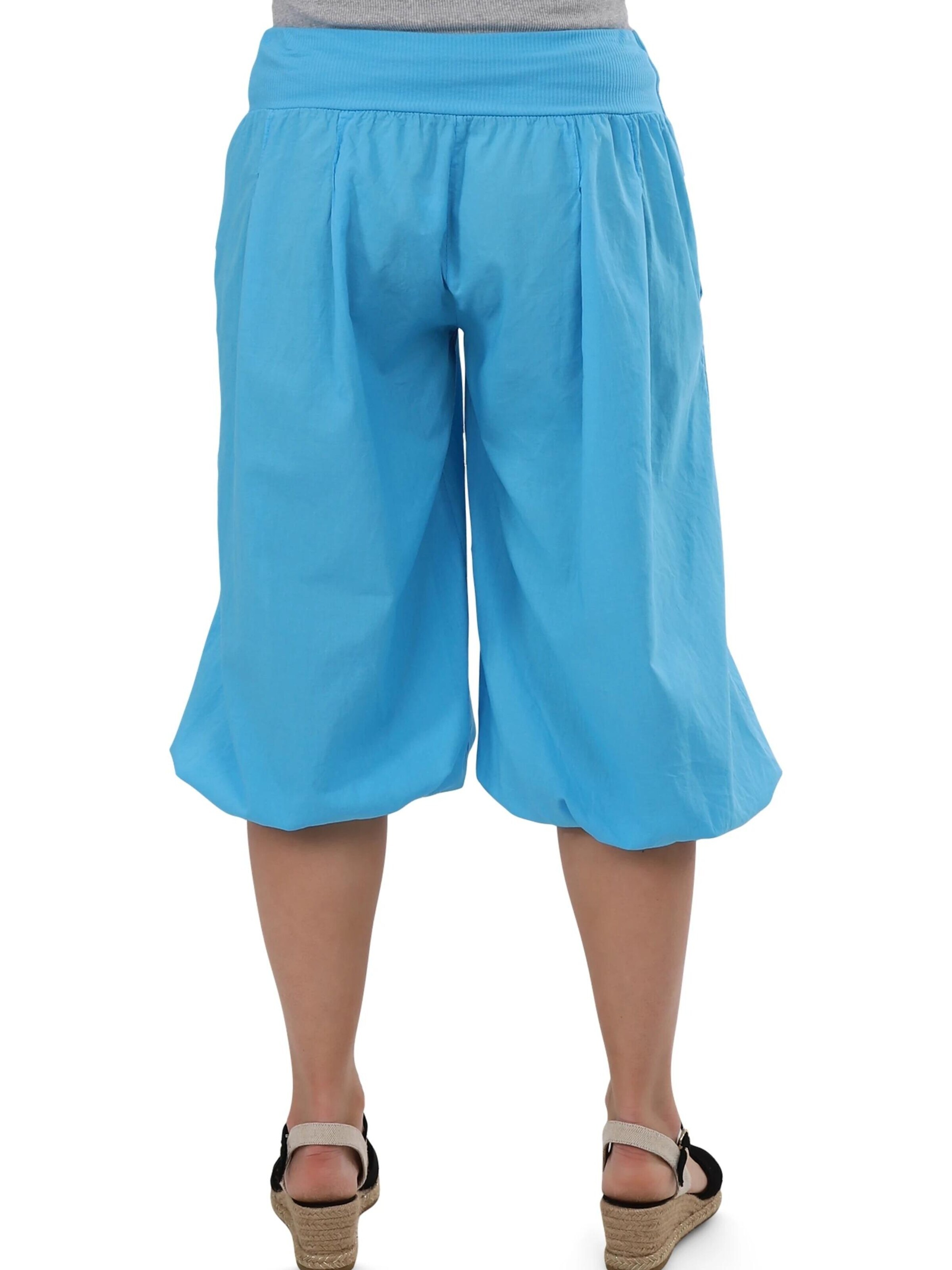 malito more than fashion Loose fit Harem Pants in Blue