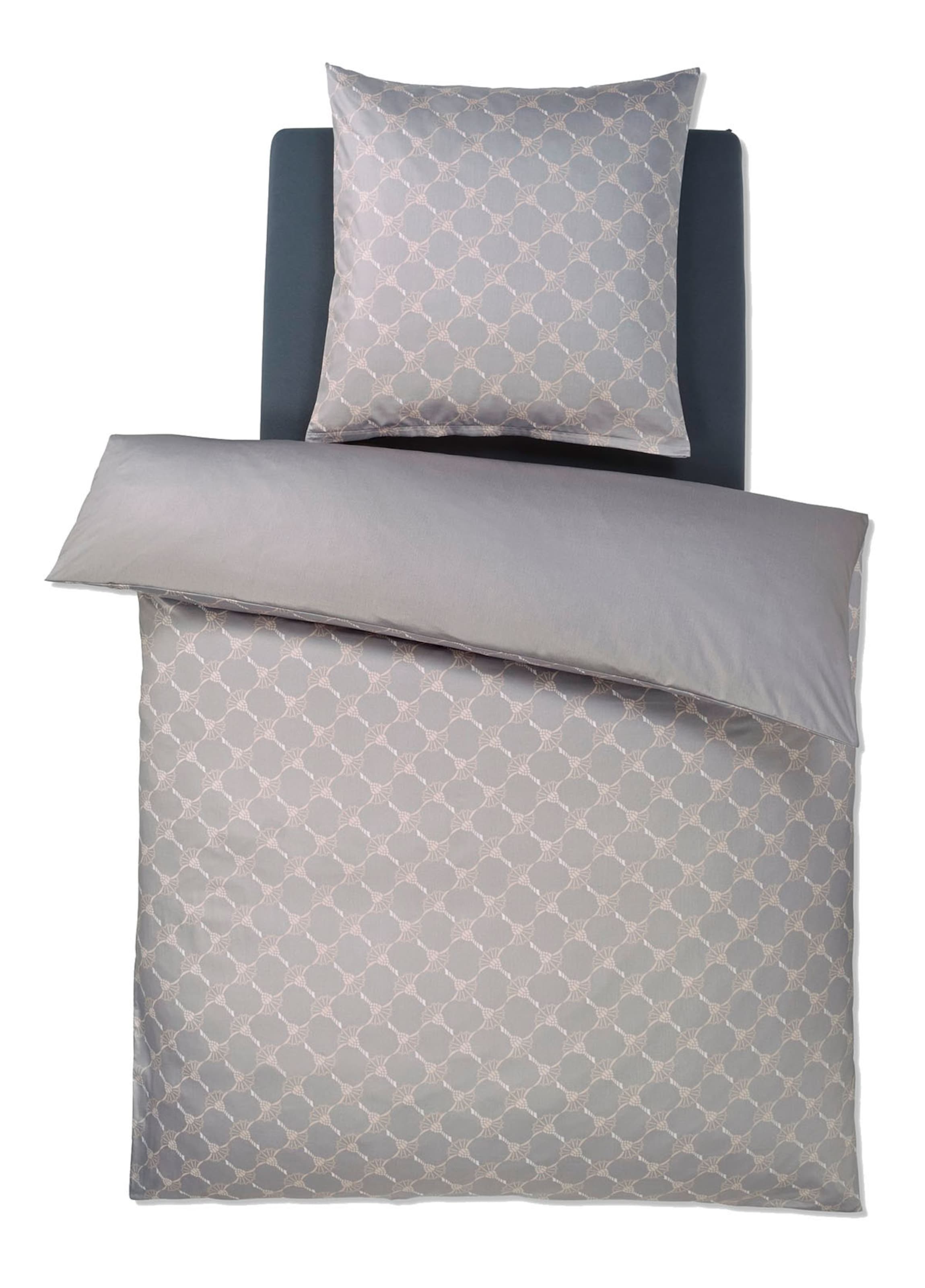 JOOP! - Funda de edredón en gris: frente