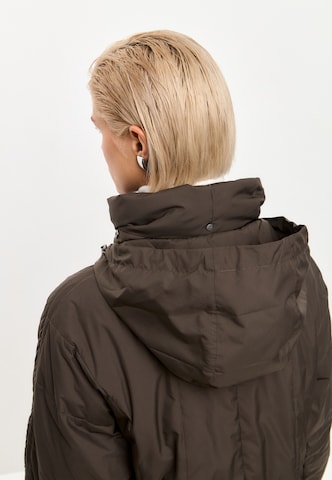 CESARE GASPARI Between-seasons coat in Green