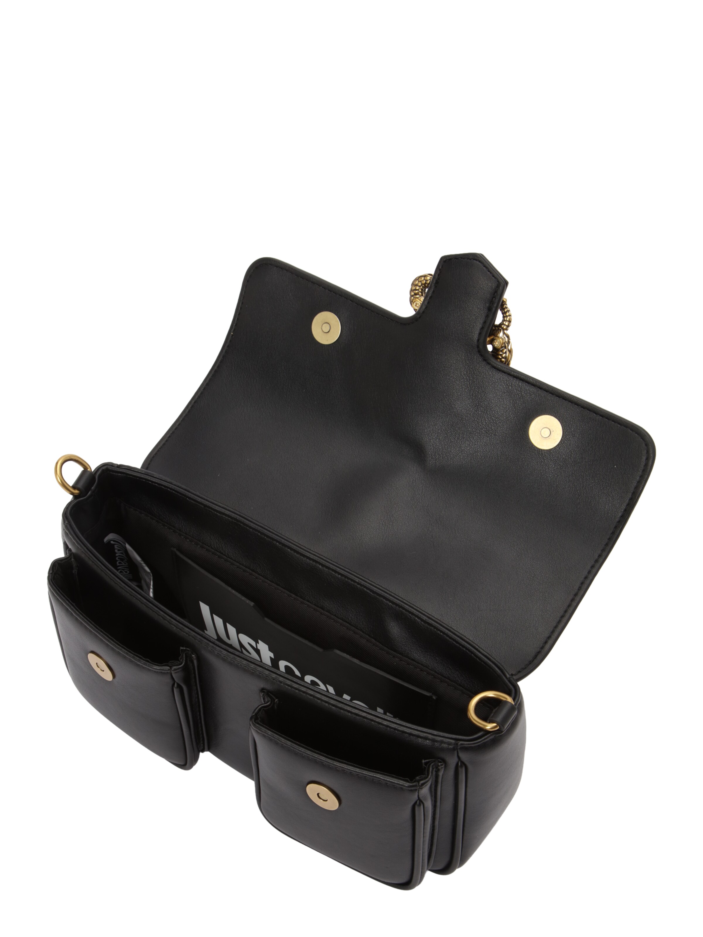 Borsa a spalla 'ICONIC' di Just Cavalli in nero