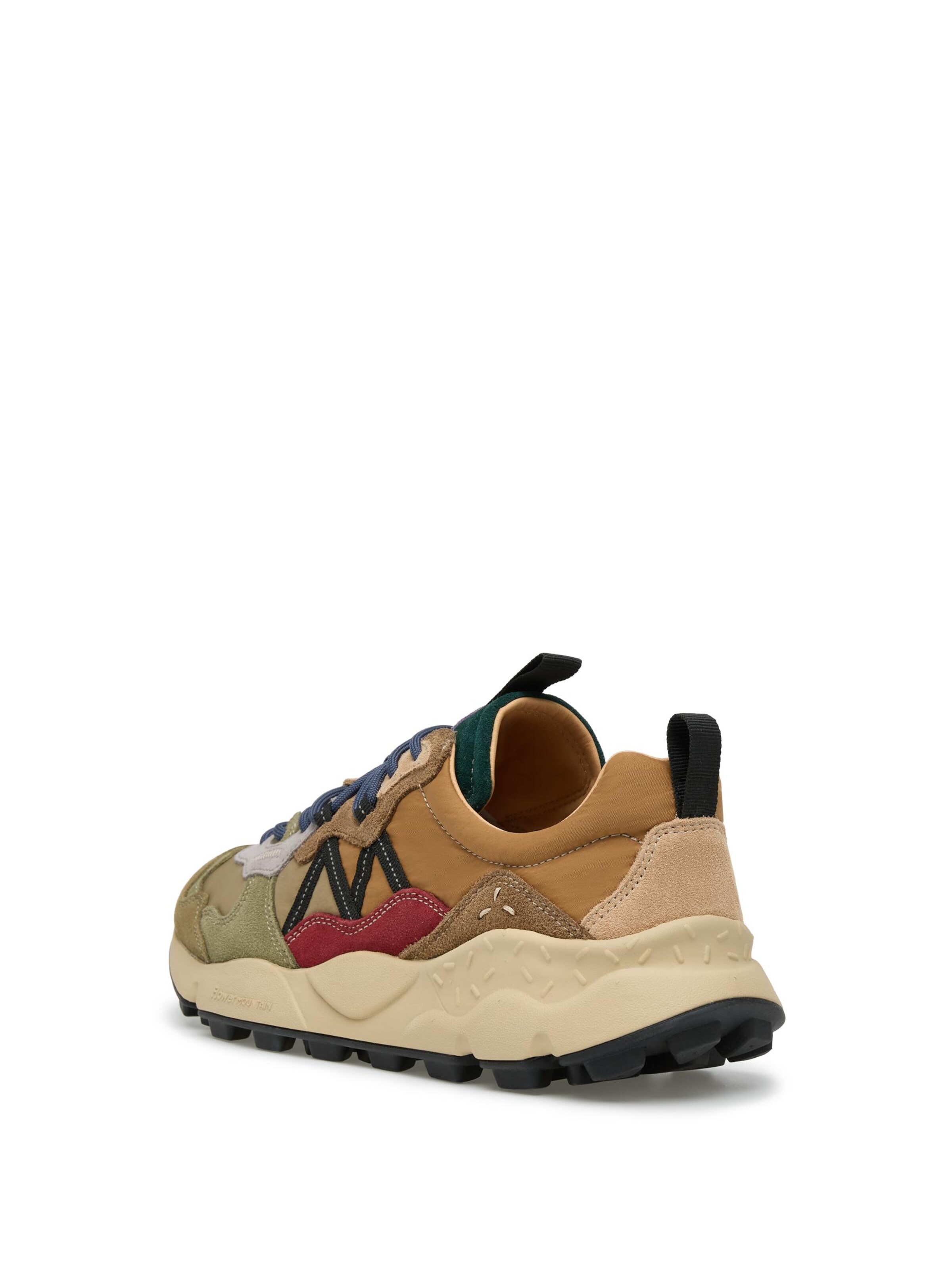 Flower Mountain Sneakers laag 'LENZAN MAN' in Groen