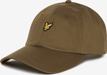 Casquette Lyle & Scott en vert : devant