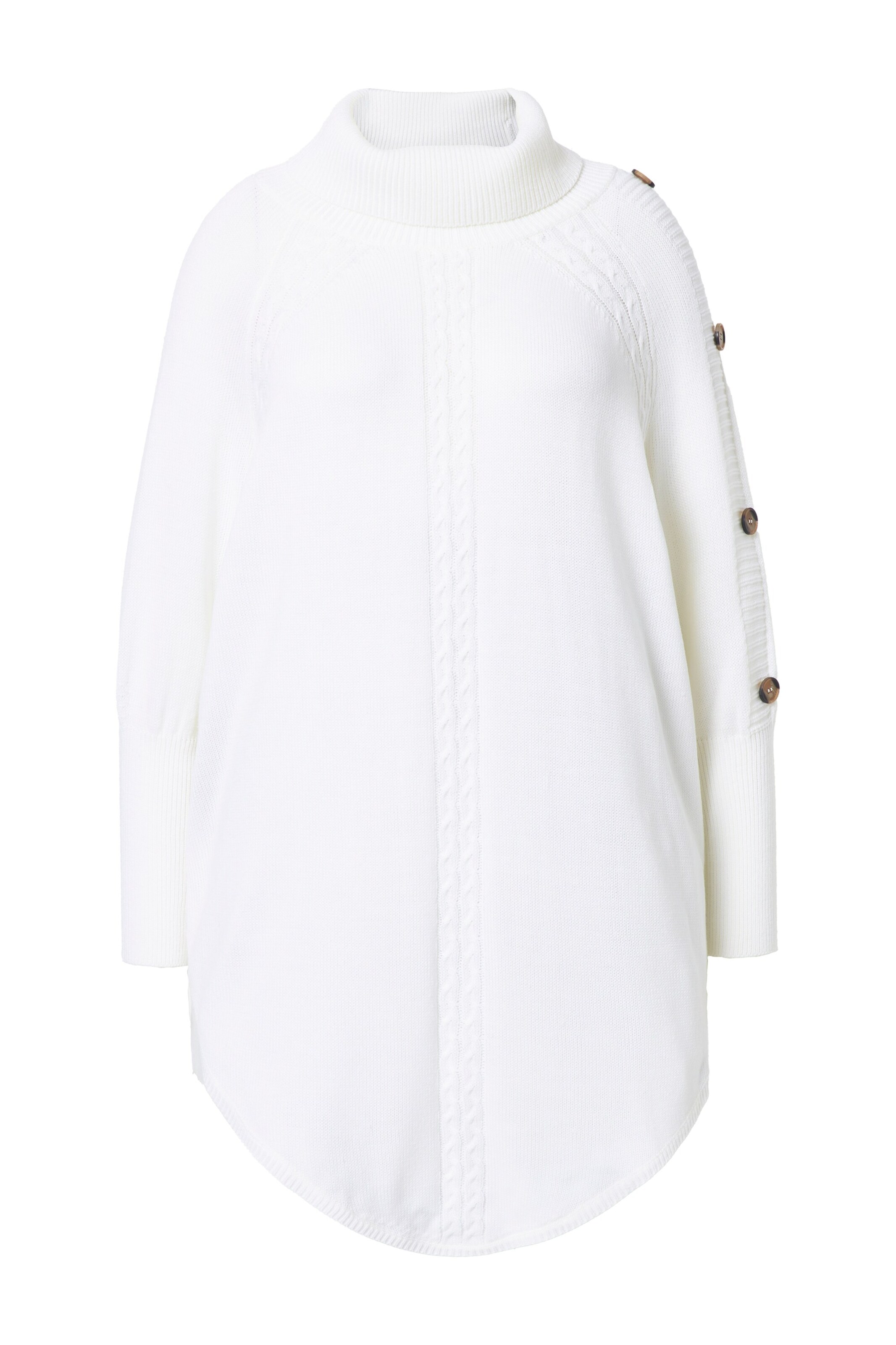 Pull-over MIAMODA en blanc : devant