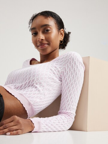 florence by mills exclusive for ABOUT YOU Sweater 'Gleeful' in Pink