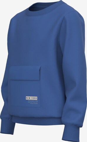 NAME IT - Sweatshirt 'NINNE' em azul