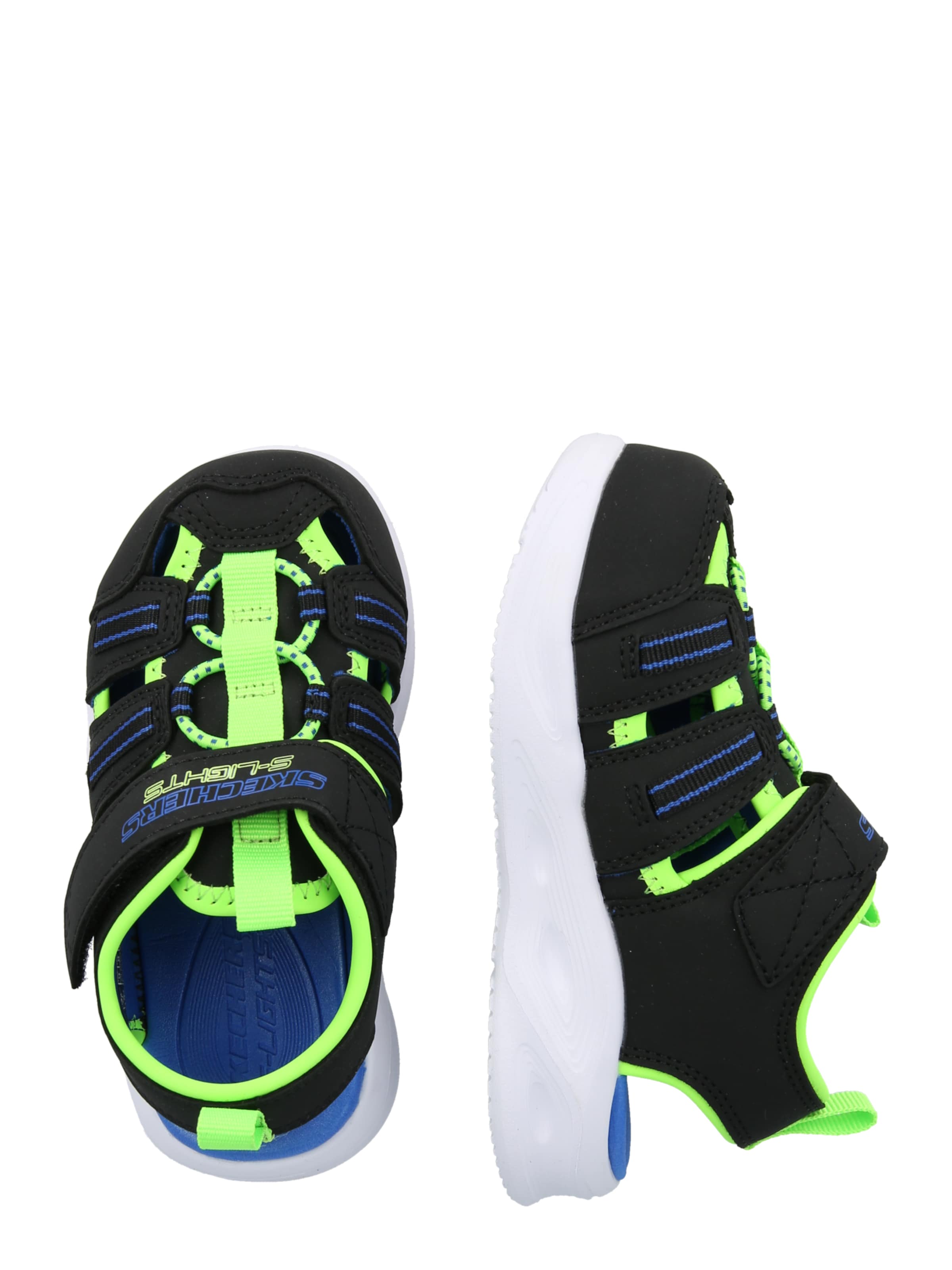 Chaussures ouvertes 'SOLA GLOW-HYPER-COAST' SKECHERS en noir