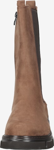 TOM TAILOR Ankle Boots in Brown