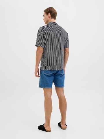 JJ Rebel Comfort fit Srajca 'JREBWATER' | črna barva