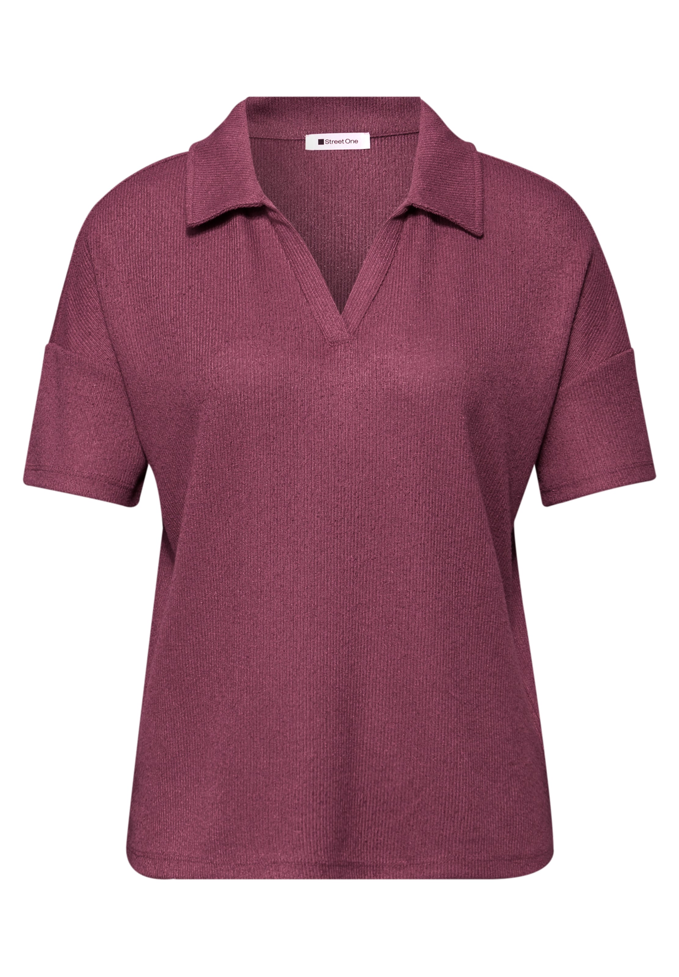 STREET ONE Shirt in Pink: front