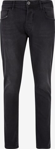 2Y Premium Skinny Jeans in Zwart: voorkant