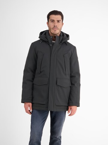 Parka d’hiver LERROS en noir : devant