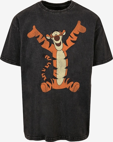 ABSOLUTE CULT T-Shirt 'Winnie The Pooh - Tigger' in Grau: Vorderseite