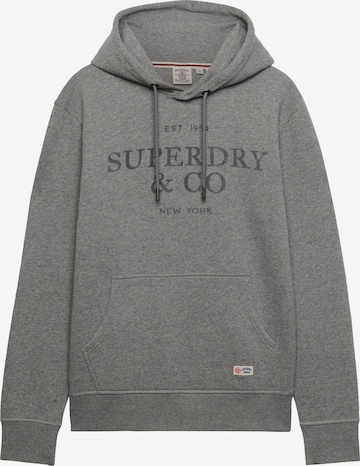 Felpa '1954' di Superdry & Co in grigio: frontale