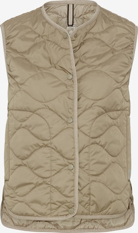 CAMEL ACTIVE Weste mit Druckknöpfen in Grün: Vorderseite