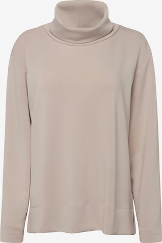 LAURASØN Sweatshirt in Beige: voorkant