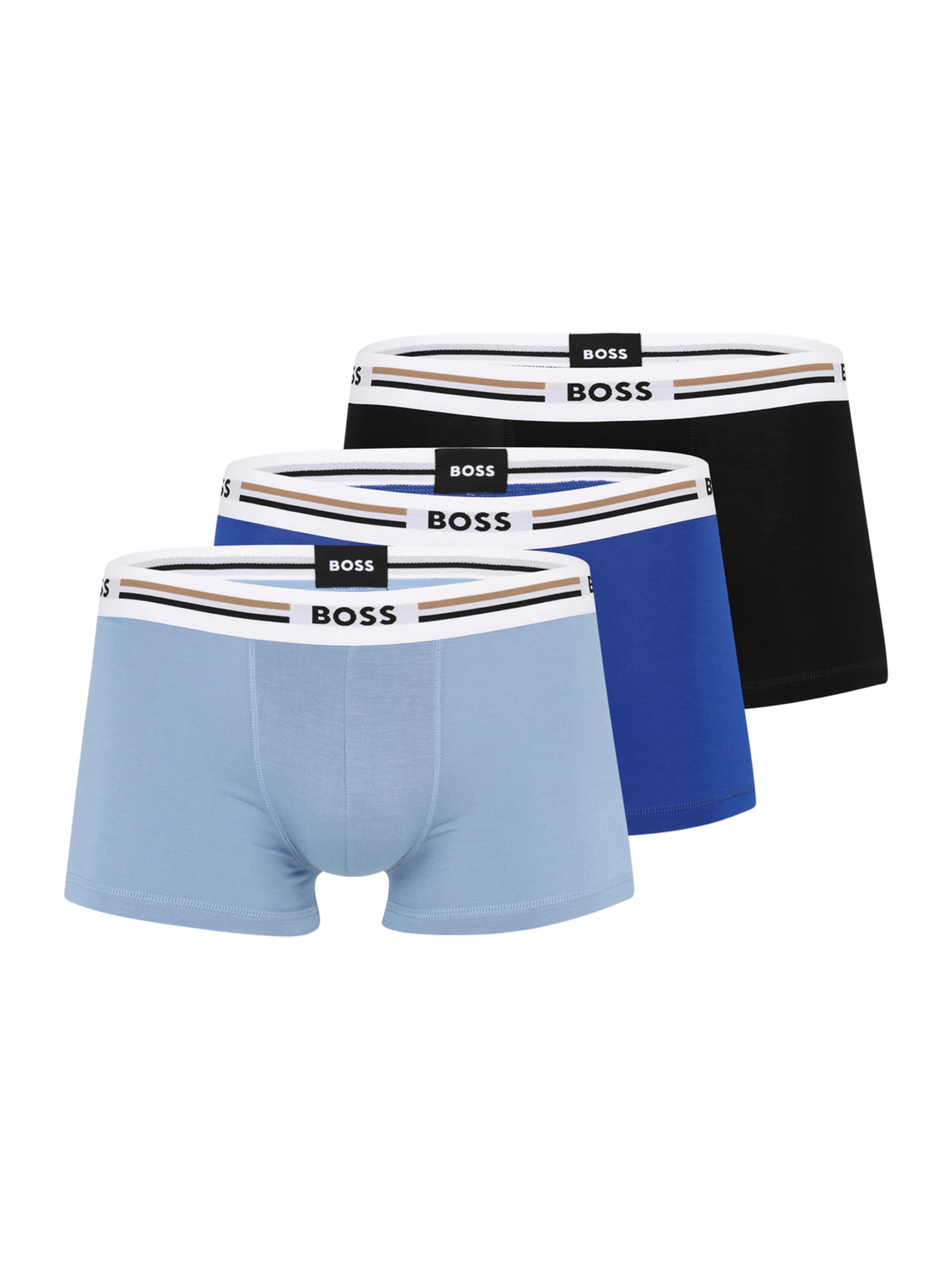 BOSS Boxershorts 'Revive' in Blauw: voorkant
