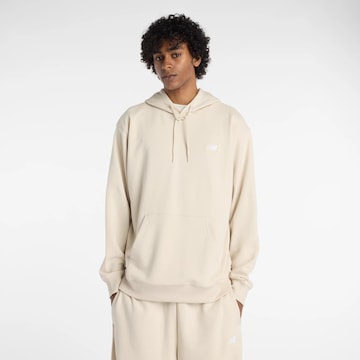Sweat-shirt 'Essentials' new balance en beige : devant