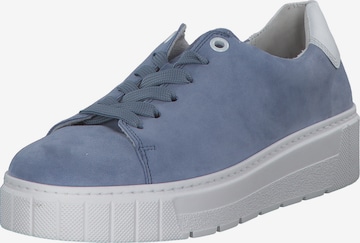 GABOR Lace-Up Shoes in Blue: front