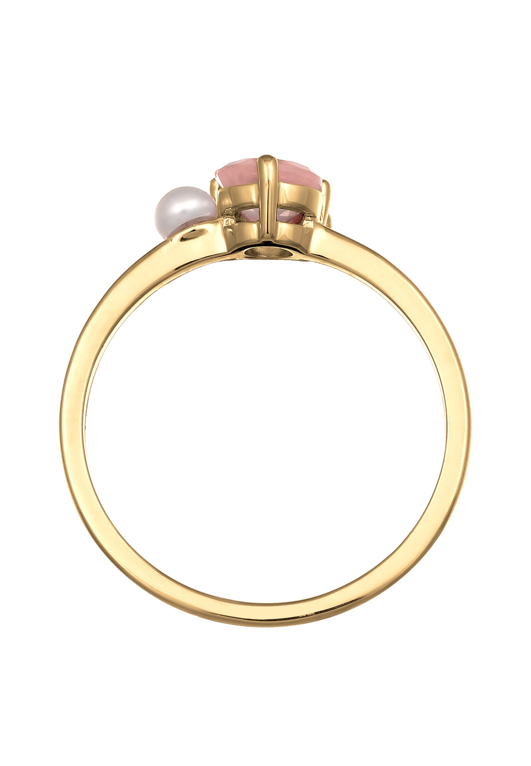 ELLI PREMIUM Ring 'Perle' in Goud