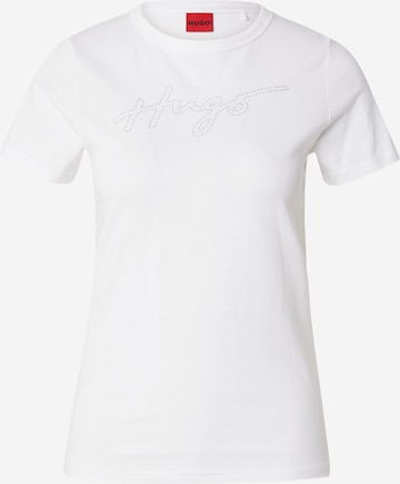 HUGOMajica 'Deloris_2' - bijela boja: prednji dio