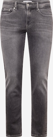 Calvin Klein Jeans - Slimfit Vaquero en gris: frente