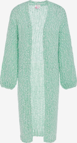 Cardigan IZIA en bleu : devant