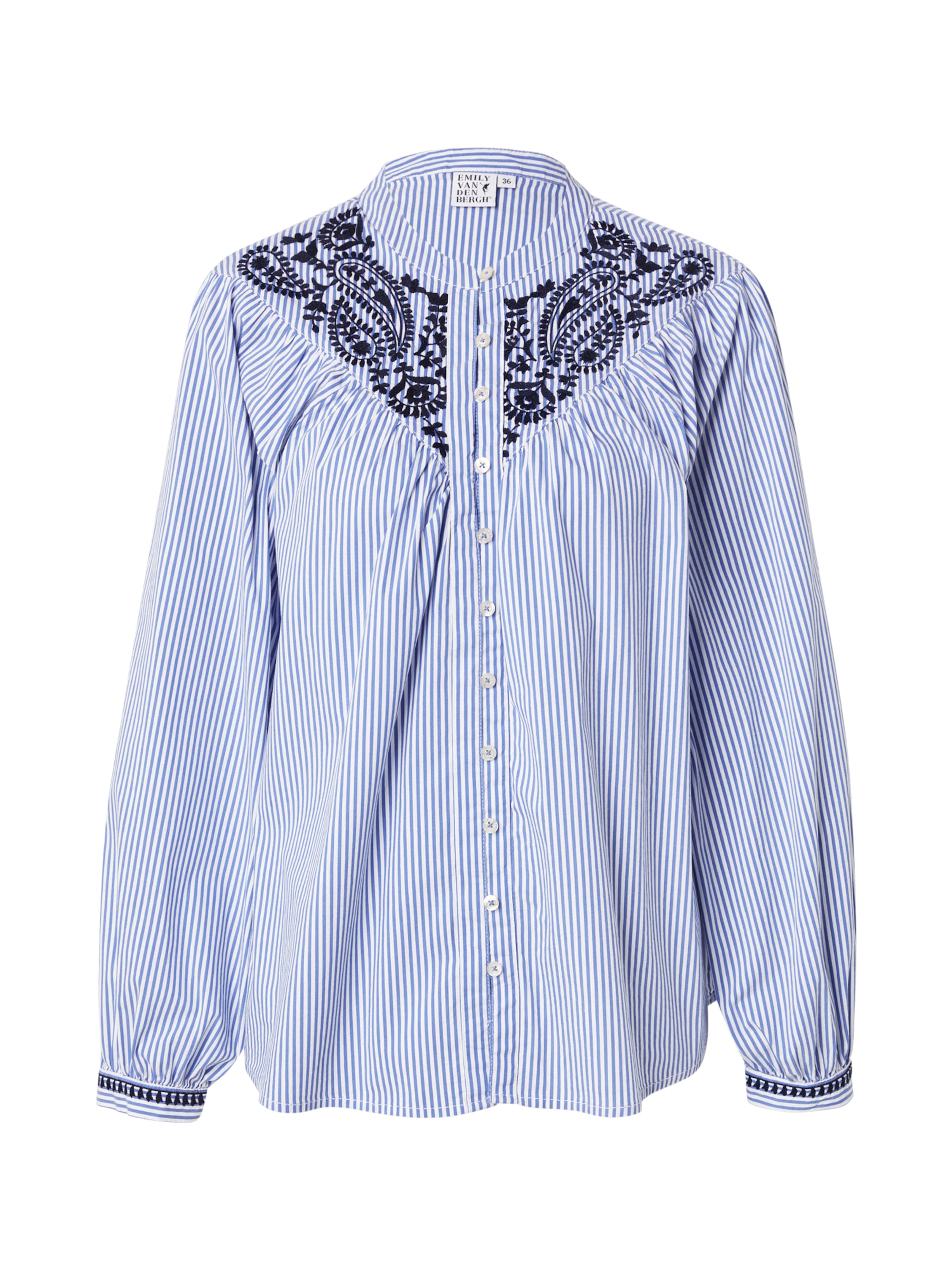 Emily Van Den Bergh Blouse in Blue: front