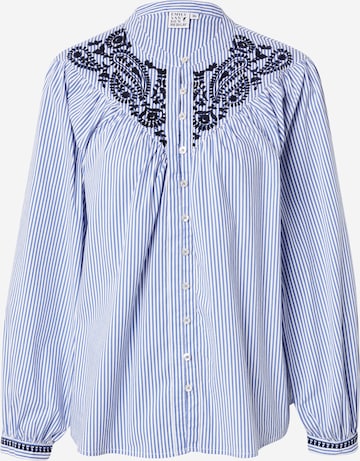 mėlyna Emily Van Den Bergh Palaidinė: priekis