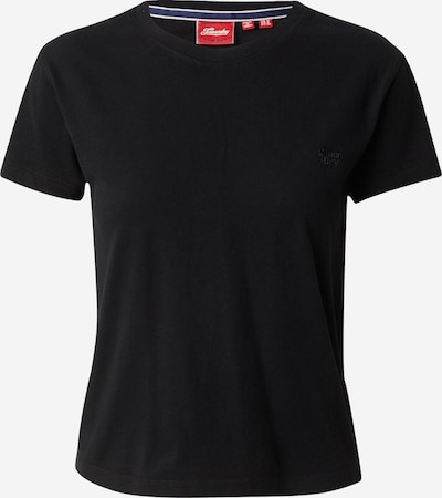 Superdry T-Shirt 'Essential' in schwarz, Produktansicht