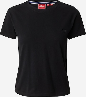 Superdry T-Shirt 'Essential' in Schwarz: predná strana