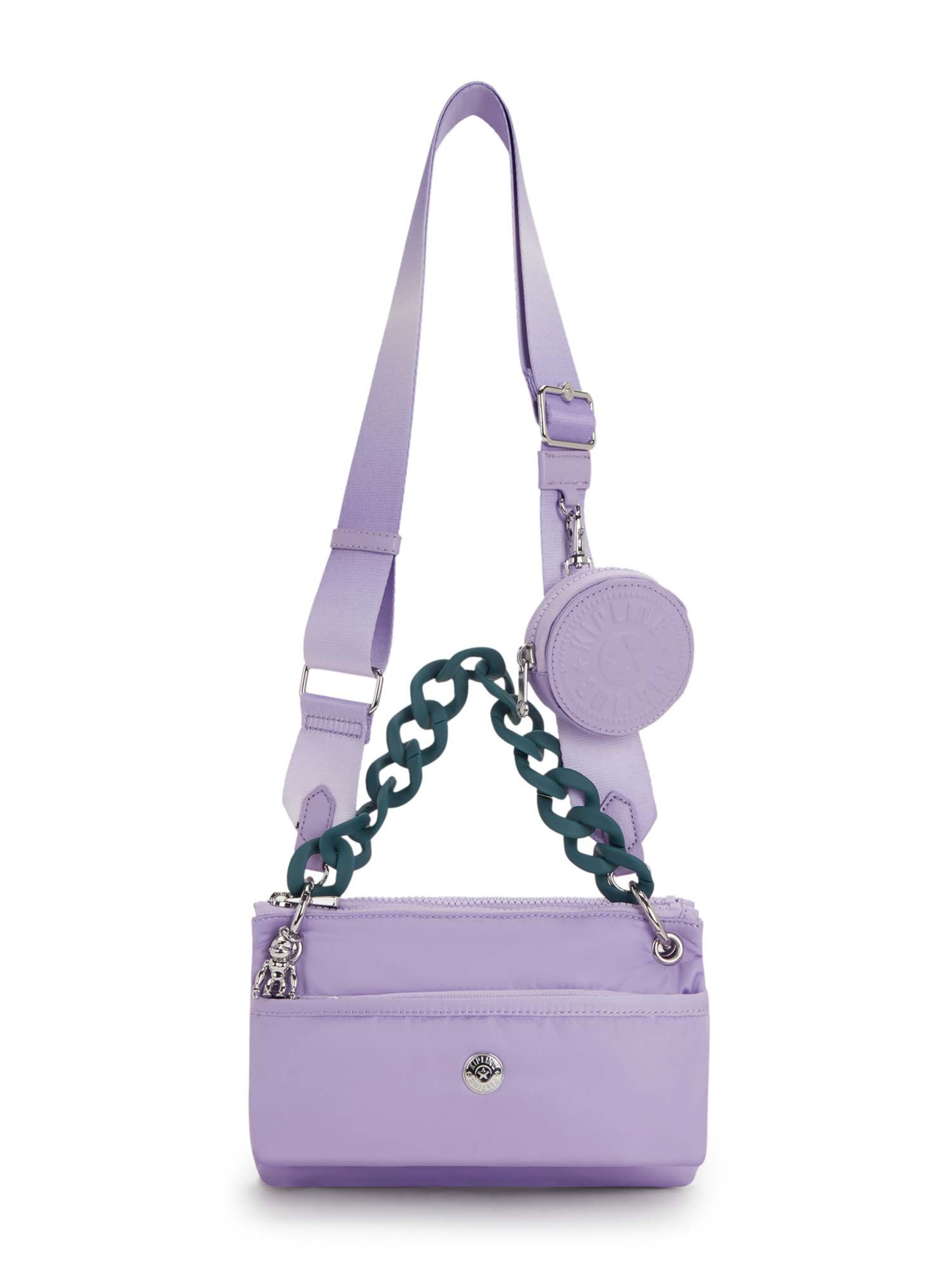 KIPLING - Bolso de hombro 'Kimmie' en lila: frente