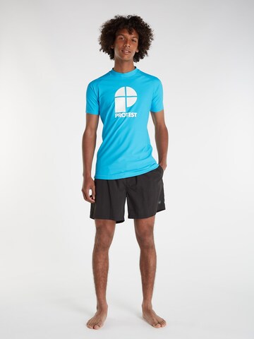 PROTEST Functioneel shirt 'PRTCATER' in Blauw