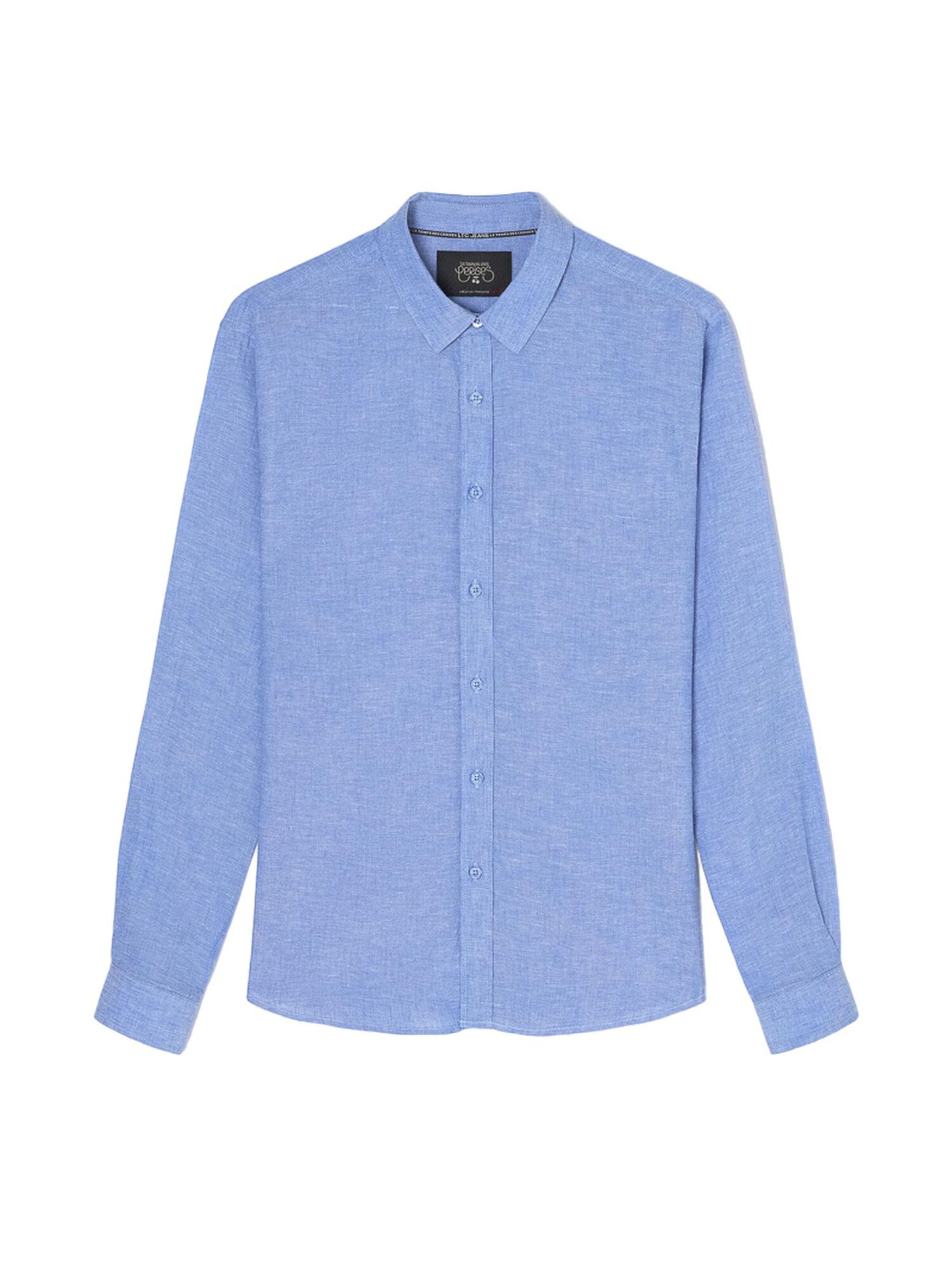 Le Temps Des Cerises Overhemd 'Rodes' in Blauw: voorkant