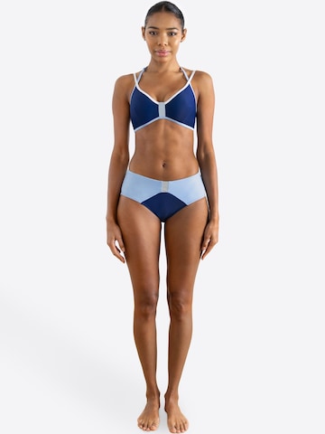 Horizon Athletic - Braga de bikini deportiva 'Coral Sea Bikini Bottom Luna' en azul