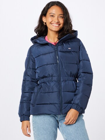 Veste d’hiver Tommy Jeans en bleu : devant