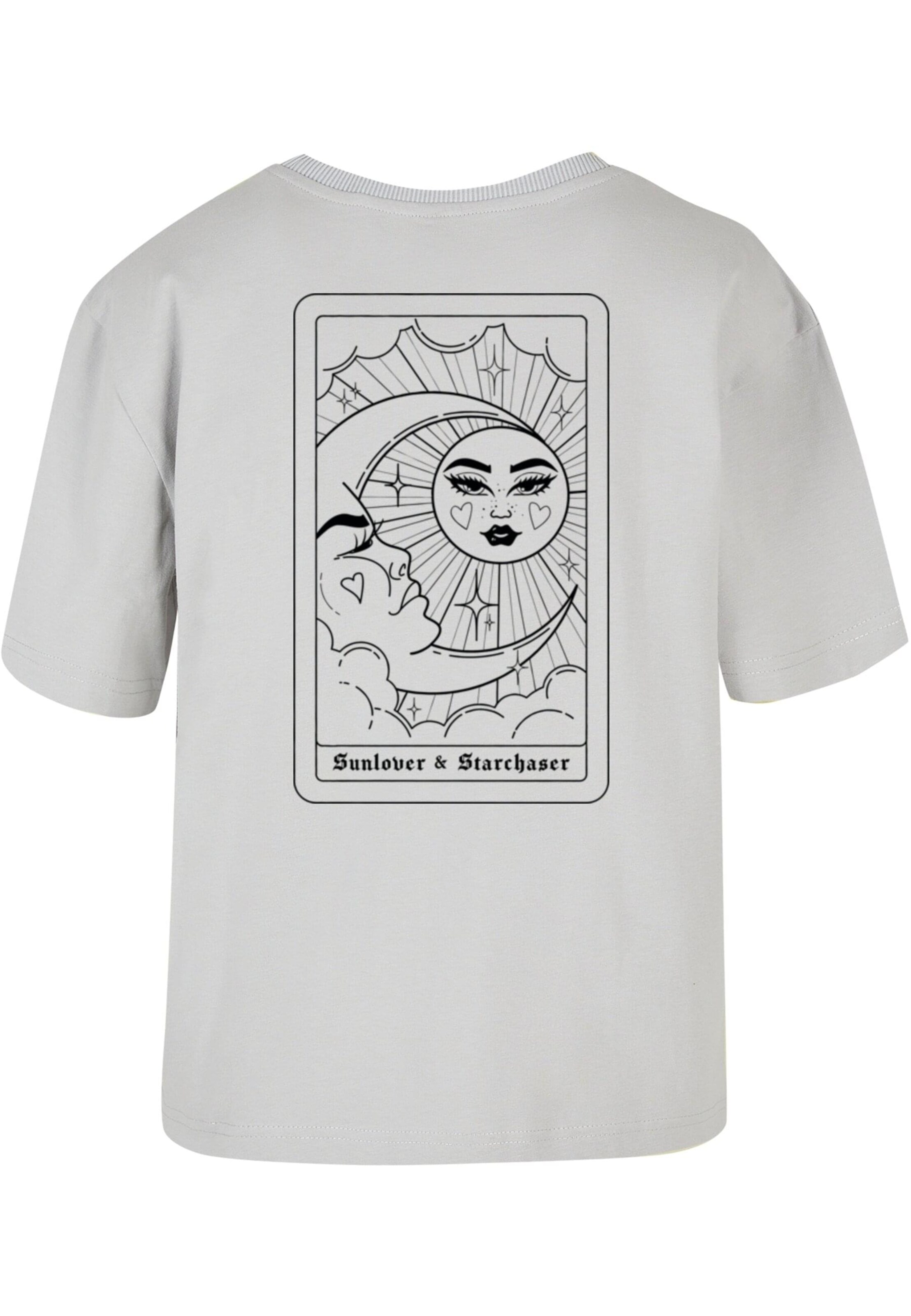 Miss Tee T-shirt 'Sunlover Starchaser' i grå