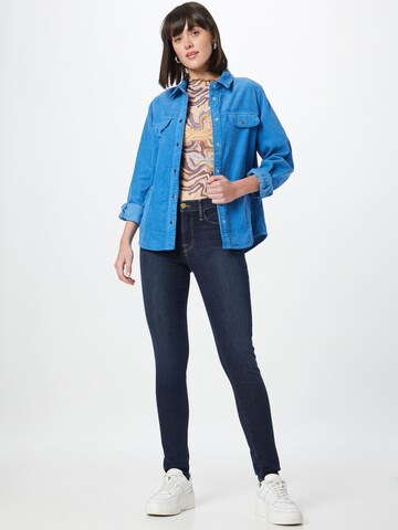 FRAME Skinny Jeans 'JEANNE' in Blau