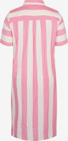 Zizzi Shirt Dress 'Mlone' in Pink